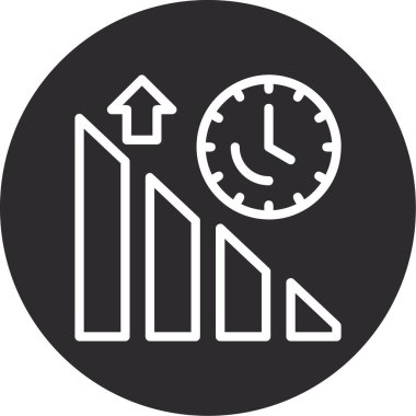 Saatin vektör illüstrasyonu