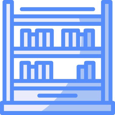 Dosya ana hatları biçiminde inşaat simgesi