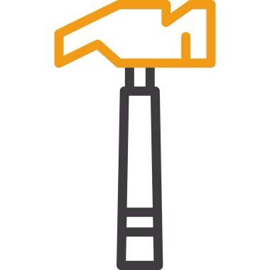 boya fırçası simgesi, basit vektör illüstrasyonu