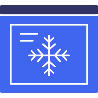 Tarayıcı. Web simgesi basit illüstrasyon