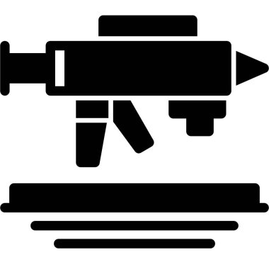 CCTV kamera simgesi, basit tarzı