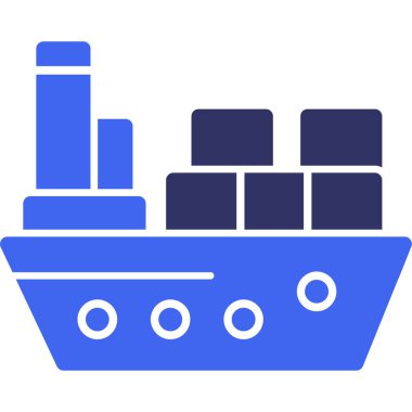 gemi web simgesi basit tasarım