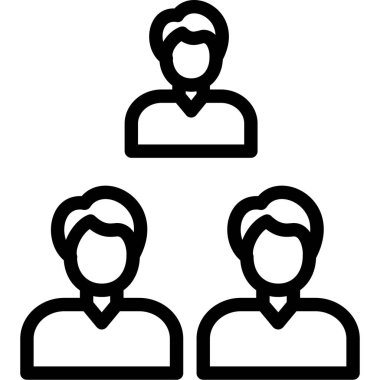 iş insanlar toplantı simgesi