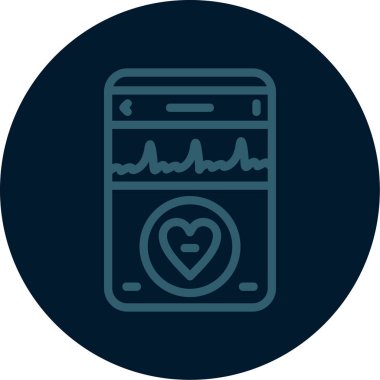 Vektör Mobil simge illüstrasyonu