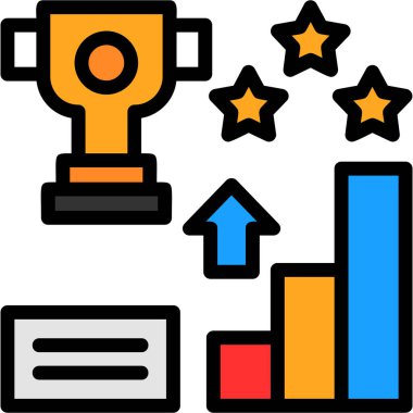 başarı ödülü iş simgesi