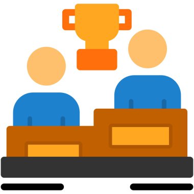 Yarışma podyum yarışması simgesi