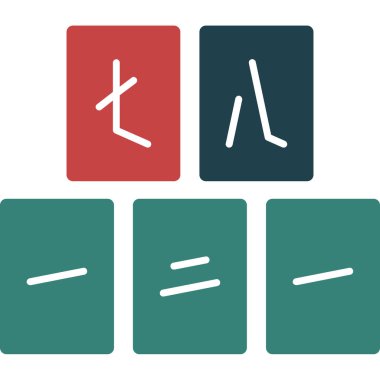 Modern b 'nin vektör illüstrasyonu eksik simgesi