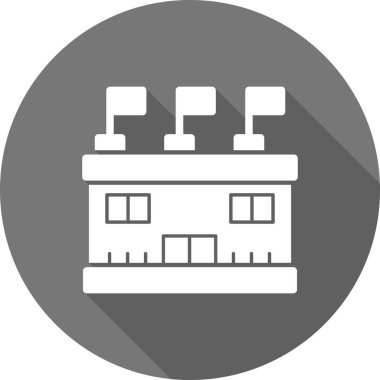 Bina inşaat vektör simgesi