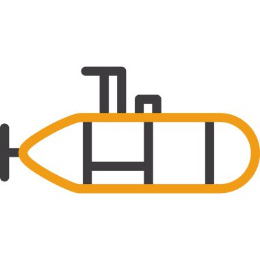 balıkçı teknesi simgesi, vektör illüstrasyonu