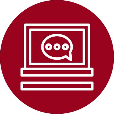 Seo simgesinin vektör illüstrasyonu