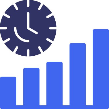 Alarm saat vektör simgesi