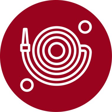 Kırmızı ve beyaz arkaplanın vektör çizimi