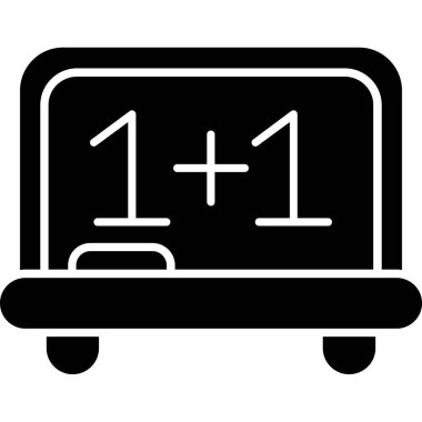 Tahta. Web simgesi basit illüstrasyon