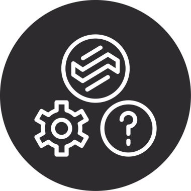 seo modern simgesinin vektör illüstrasyonu