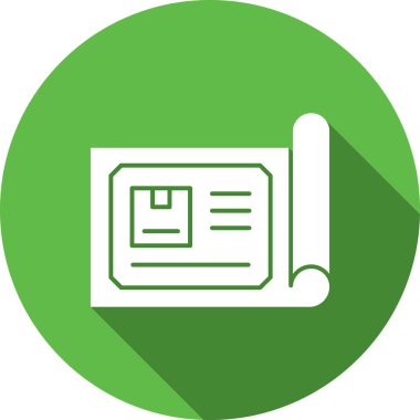 gazete simgesi vektör illüstrasyonu