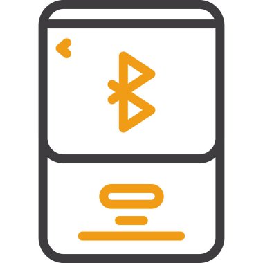 cep telefonu simgesi, modern tasarım illüstrasyonu