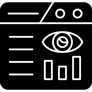 seo modern simgesinin vektör illüstrasyonu