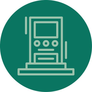 Modern b 'nin vektör illüstrasyonu eksik simgesi