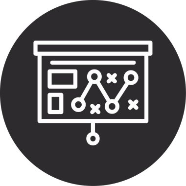 Web tasarım vektör çizgisi simgesi