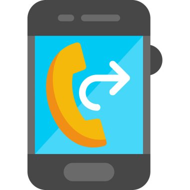 Düz biçimli cep telefonu simgesini ara