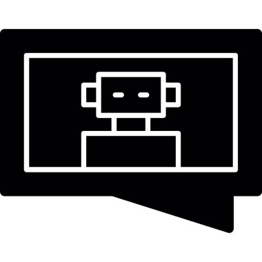 konuşma sohbet simgesi