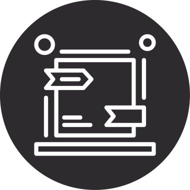 seo modern simgesinin vektör illüstrasyonu