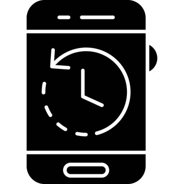 akıllı saat vektör simgesi