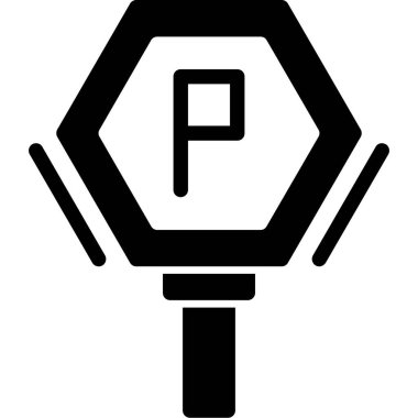 Trafik ışığı sinyal simgesi ana hat biçiminde