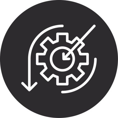 Vektör ayarı Simge illüstrasyonu