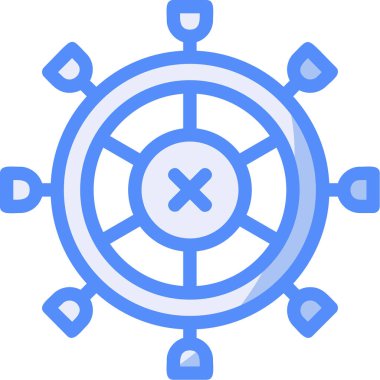 pusula simgesini dış hat biçiminde pusula simgesi