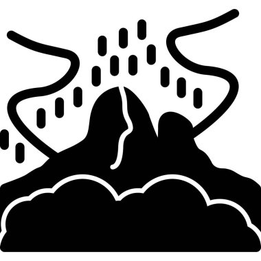 Dağ dağları simgesi ana hatlarıyla