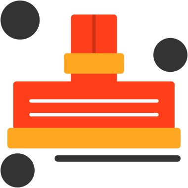 fırça. Web simgesi basit illüstrasyon