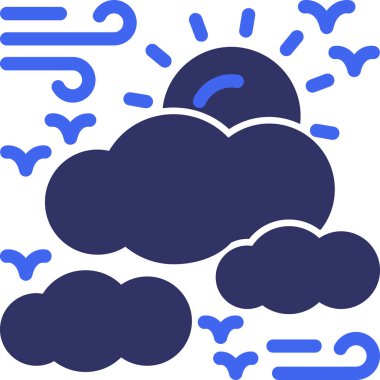 Bulut. Web simgesi basit tasarım