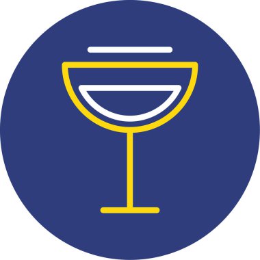 Bardakla kokteyl. Basit tasarım