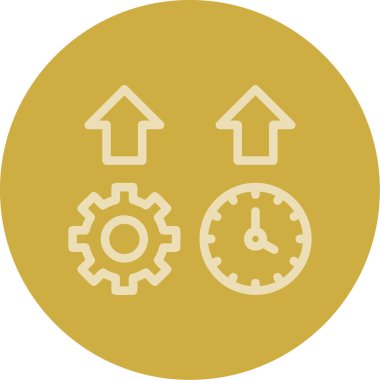 Teçhizat Web simgesi basit illüstrasyon