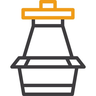 Lamba. Web simgesi basit illüstrasyon