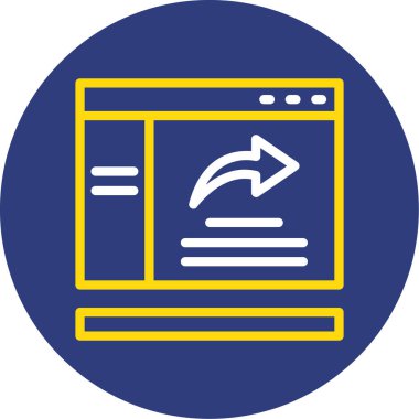 ok simgesinin vektör illüstrasyonu