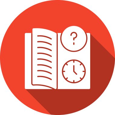 kitap simgesi vektör illüstrasyonu