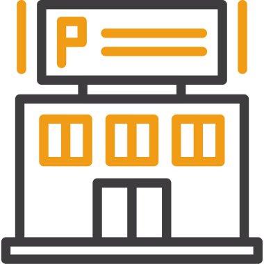 bilgisayar veri merkezi simgesi