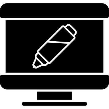 bilgisayar simgesi, vektör illüstrasyonu