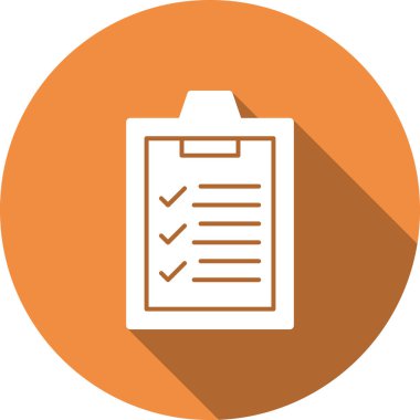 belge simgesi vektör illüstrasyonu