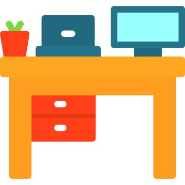 düz biçimli bilgisayar masaüstü simgesi