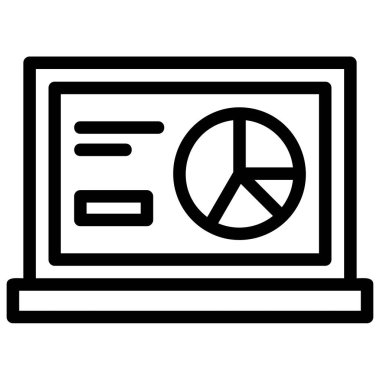 seo modern simgesinin vektör illüstrasyonu