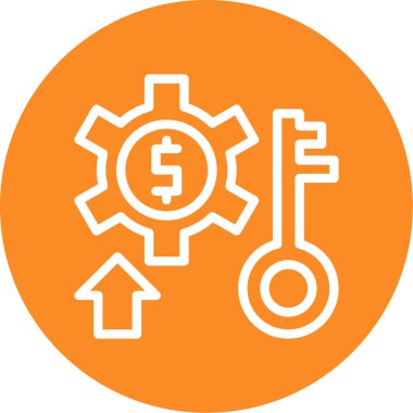 seo modern simgesinin vektör illüstrasyonu