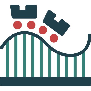 Çizgi film simgesinin vektör çizimi