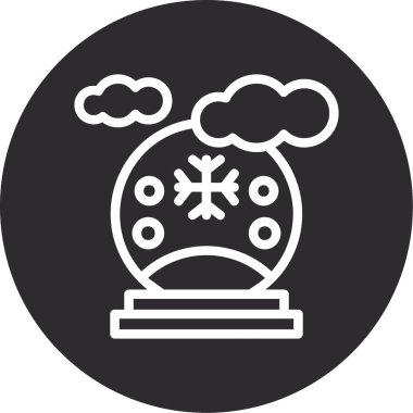 Modern simgenin vektör illüstrasyonu