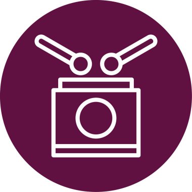 Benzersiz radyo makinesi vektör simgesi