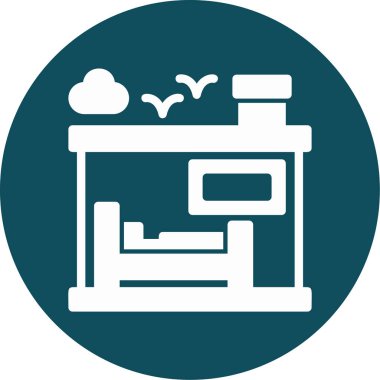 Modern b 'nin vektör illüstrasyonu eksik simgesi