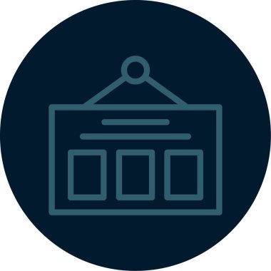 Seo simgesinin vektör illüstrasyonu