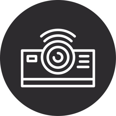 vektör cd simgesi illüstrasyonu